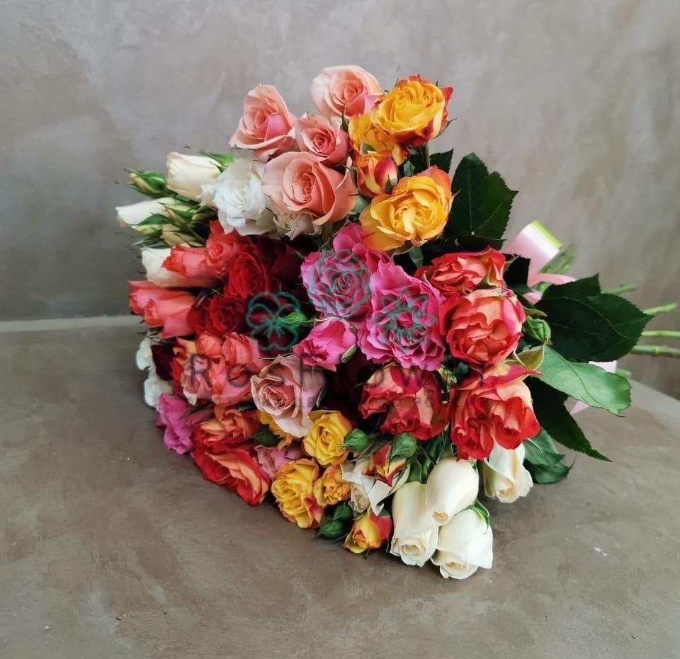 Букет цветов из: Розы в Денежниково