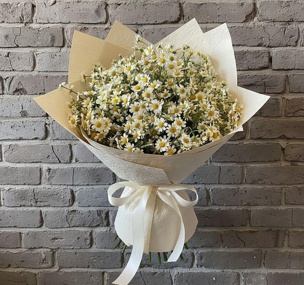 Букет цветов из: Ромашки в Денежниково