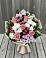 Букет цветов из: Альстромерии, Гвоздики, Розы и Хризантемы в Денежниково