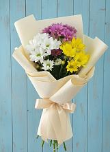 Букет цветов из:  Хризантемы в Денежниково
