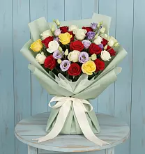 Букет цветов из:  Розы #REPLACE_PRED# Денежниково