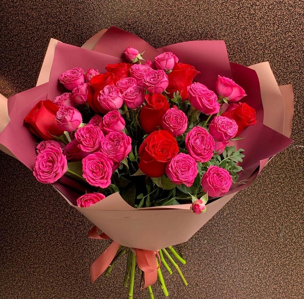 Букет В объятьях нежности в Денежниково