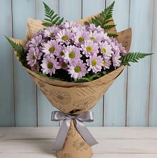 Букет цветов из:  Хризантемы в Денежниково