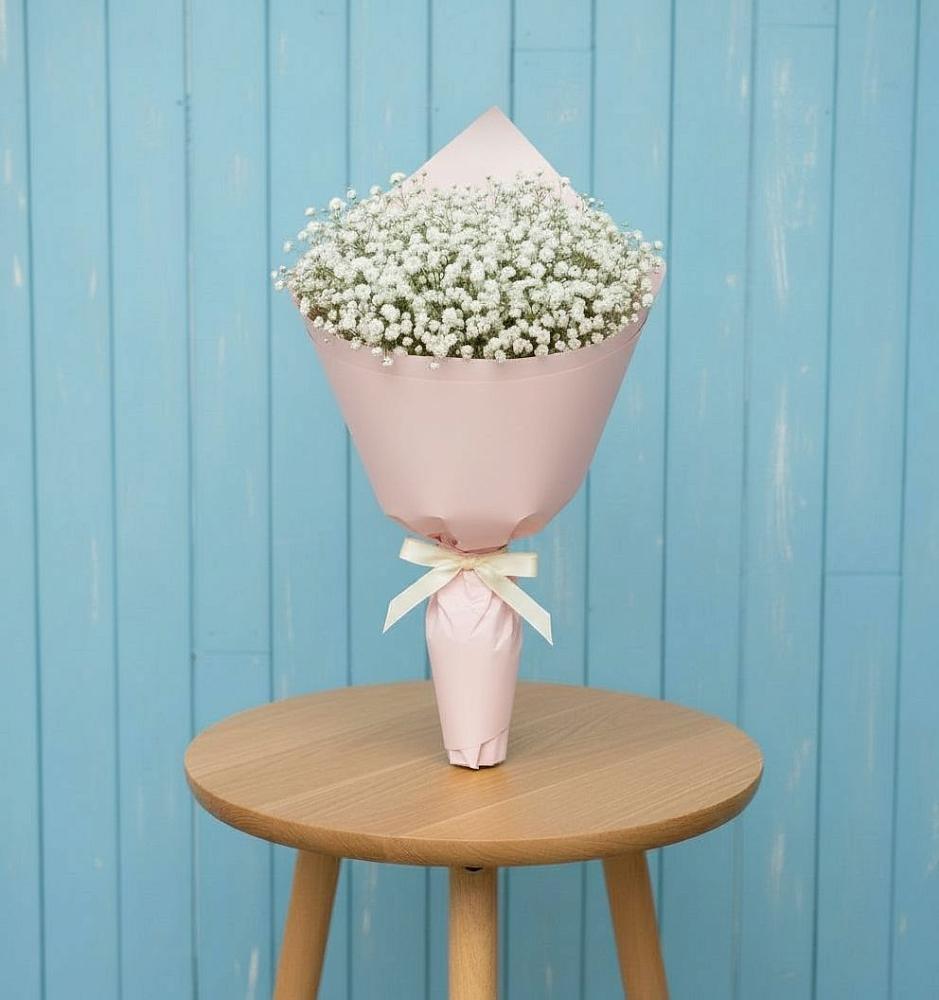 Букет цветов из: Гипсофила в Денежниково