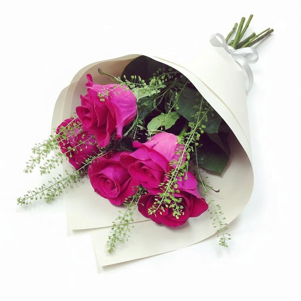 Букет цветов из: Розы в Денежниково