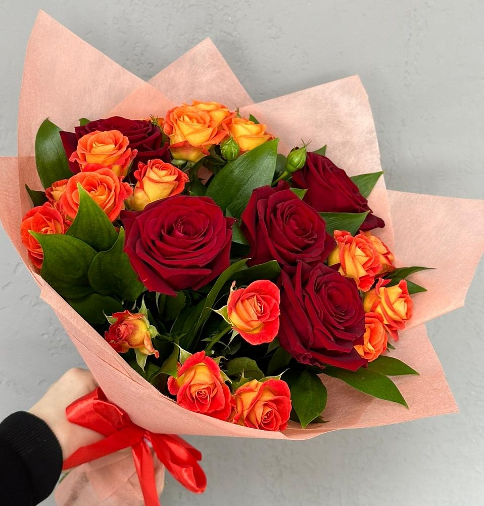 Букет Любовь и восторг в Денежниково