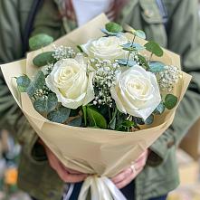 Букет цветов из:  Розы в Денежниково