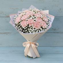 Букет цветов из:  Гвоздики в Денежниково