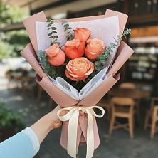 Букет цветов из:  Розы в Денежниково