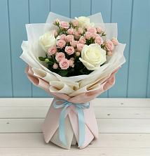 Букет цветов из:  Розы в Денежниково