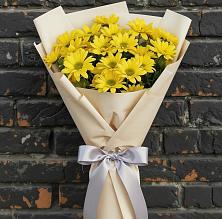 Букет цветов из:  Хризантемы в Денежниково