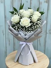 Букет цветов из:  Розы в Денежниково