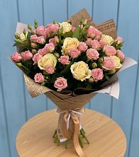 Букет цветов из:  Розы в Денежниково
