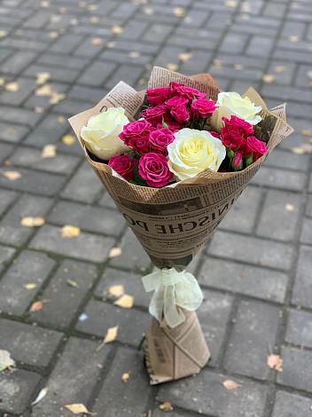 Букет цветов из: Розы в Денежниково