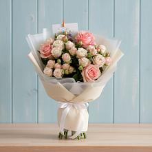 Букет цветов из:  Розы в Денежниково