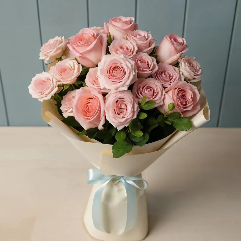 Букет Розовый шарм в Денежниково